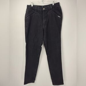Vintage Rocky Mountain High Rise Black Jeans for Women Size 18W X Long